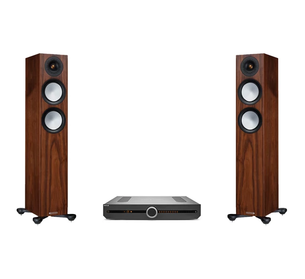 Roksan Attessa streaming, hálózati erősítő + Monitor Audio Silver 200 7G sztereó szett