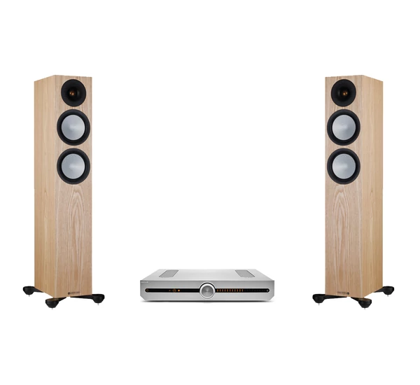 Roksan Attessa streaming, hálózati erősítő + Monitor Audio Silver 200 7G sztereó szett