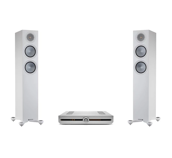 Roksan Attessa streaming, hálózati erősítő + Monitor Audio Silver 200 7G sztereó szett