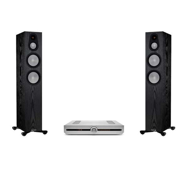 Roksan Attessa streaming, hálózati erősítő + Monitor Audio Silver 300 7G sztereó szett