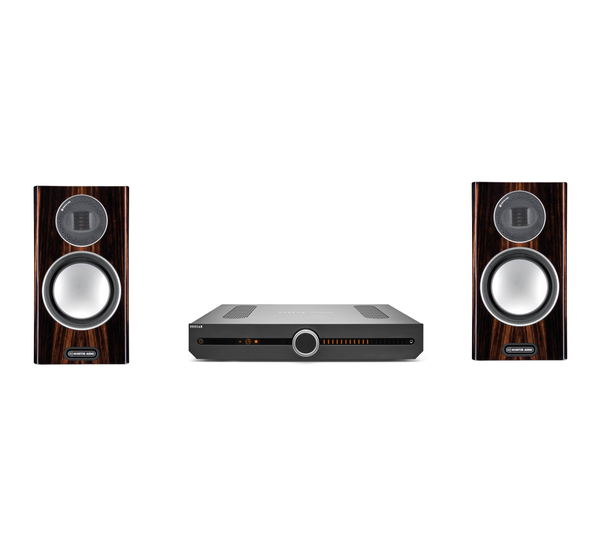 Roksan Attessa streaming, hálózati erősítő + Monitor Audio Gold 100 5G sztereó szett