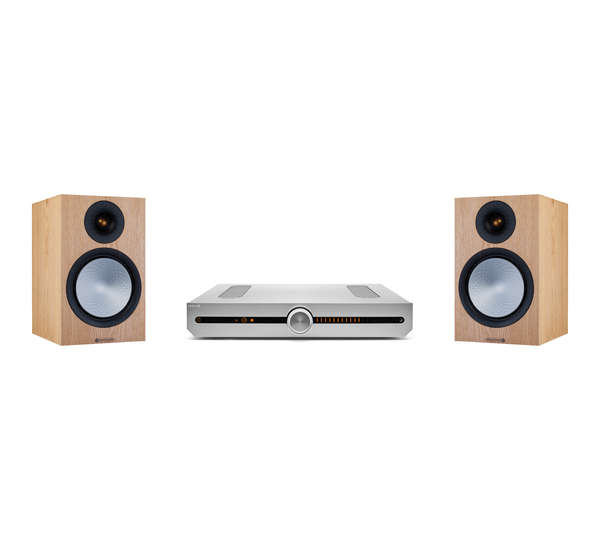 Roksan Attessa integrált  erősítő + Monitor Audio Silver 100 7G sztereó szett