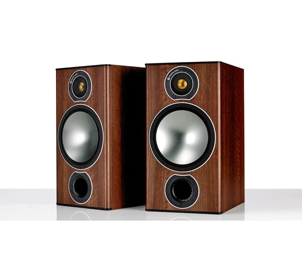 Monitor Audio Bronze 2 polcsugárzó pár, dió (Bemutató darab)