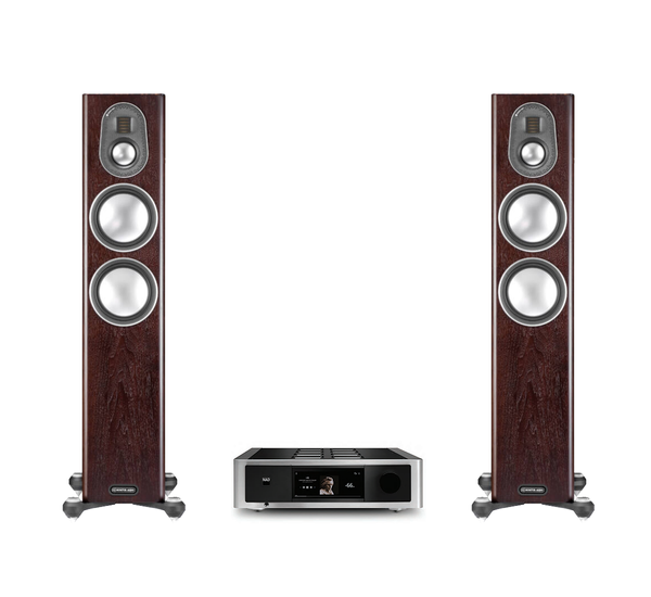 NAD M33 + Monitor Audio Gold 200 (5G), dió sztereó szett