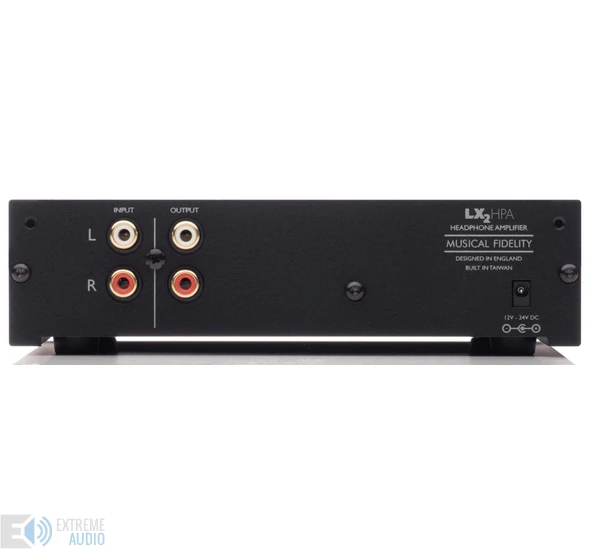 Musical Fidelity LX2-HPA fejhallgató erősítő, fekete