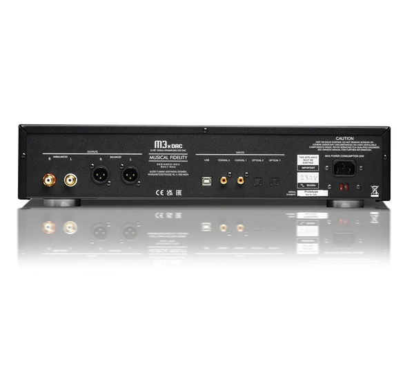 MUSICAL FIDELITY M3x DAC, fekete