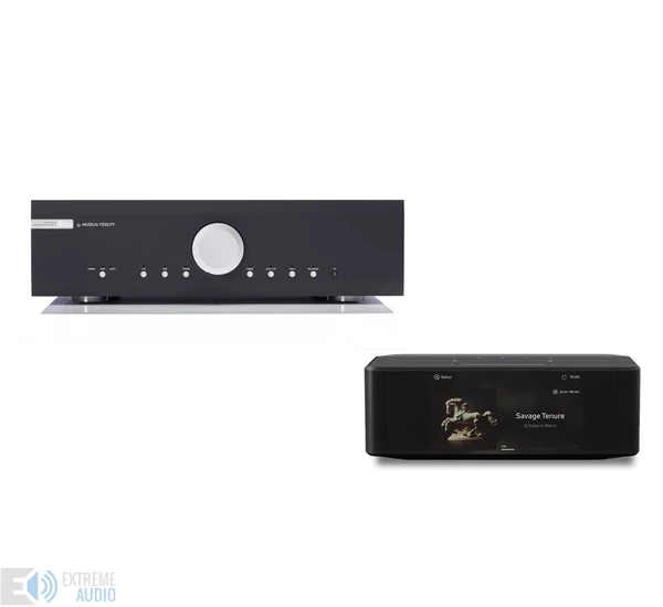 Musical Fidelity M6si + Bluesound NODE ICON sztereó szett