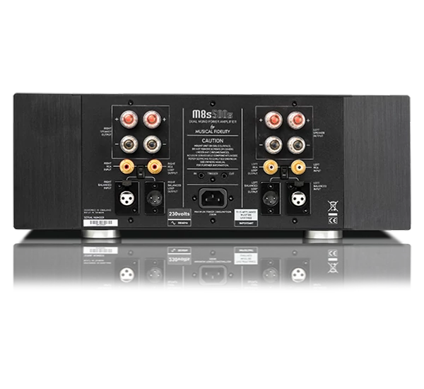 Musical Fidelity M8s-500m sztereó végerősítő, fekete