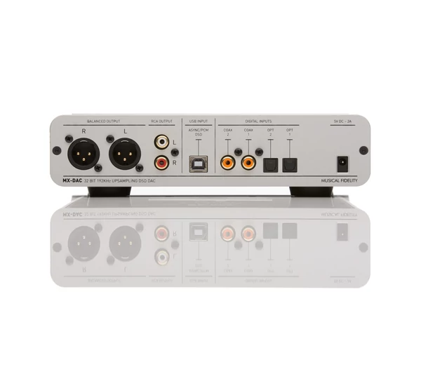 MUSICAL FIDELITY MX-DAC, fekete (Bemutató darab)