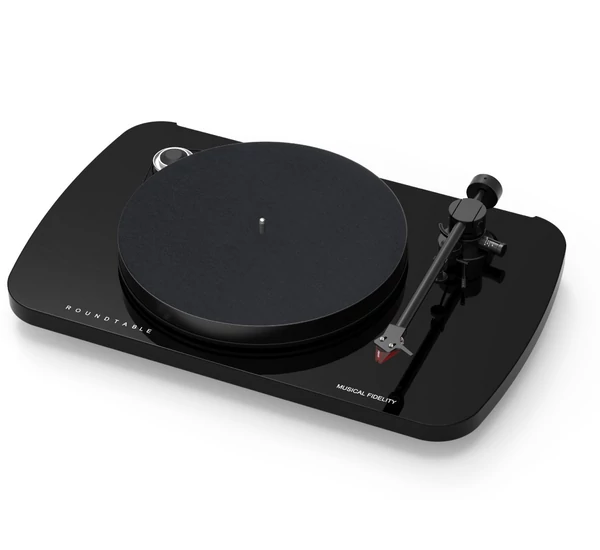 Musical Fidelity Roundtable S lemezjátszó + Ortofon 2M RED, fekete