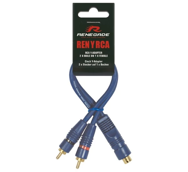 Renegade RENYRCA RCA Y átalakító kábel