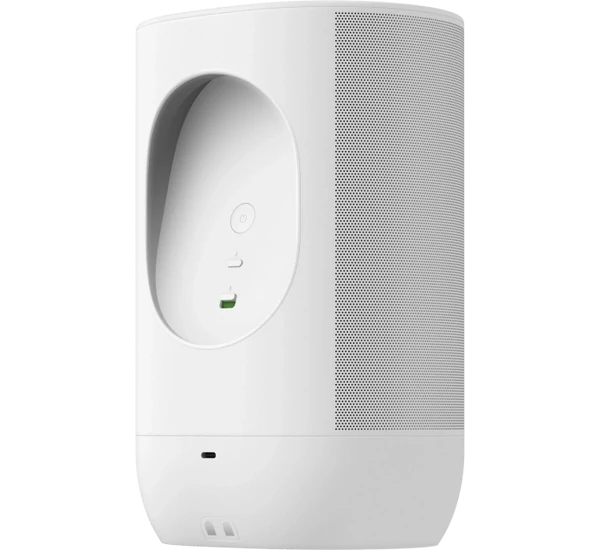 Sonos Move 2 hordozható sztereó hangsugárzó, fehér