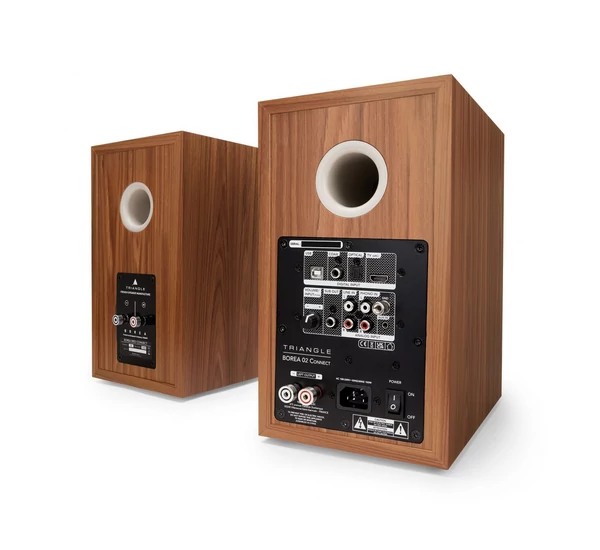 Triangle Borea BR02 Connect aktív polcsugárzó pár, tölgy