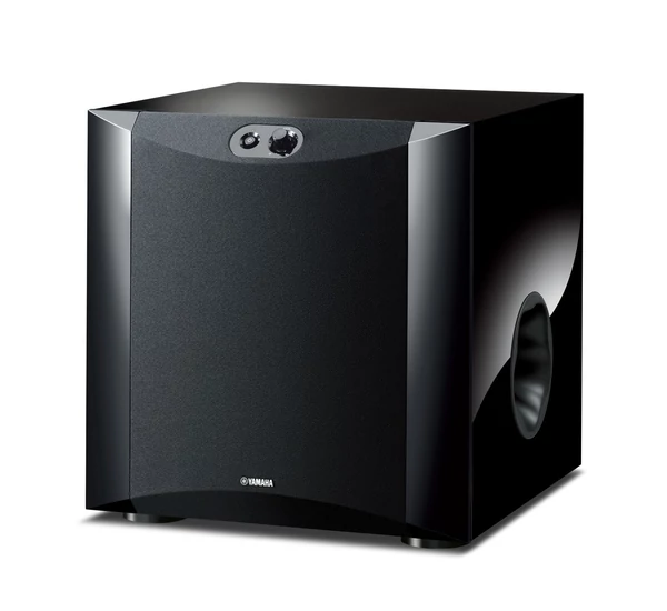 Yamaha NS-SW300 mélysugárzó, zongoralakk fekete