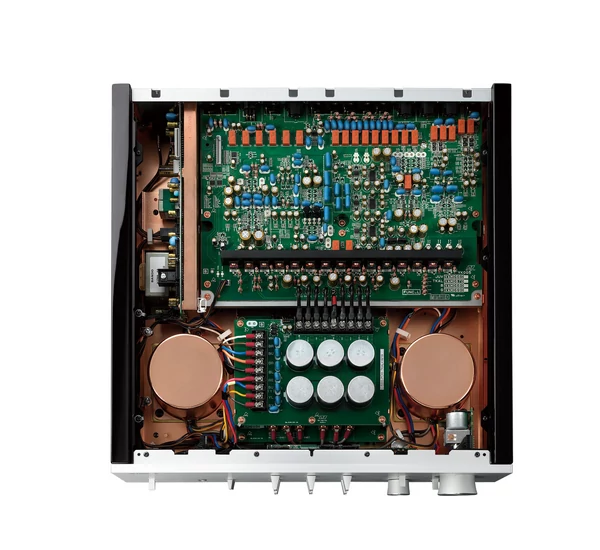 Yamaha C-5000 sztereó előerősítő, zongoralakk fekete