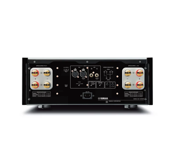 Yamaha M-5000 sztereó végerősítő, zongoralakk fekete