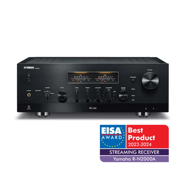 Yamaha R-N2000A sztereó hálózati rádióerősítő, fekete