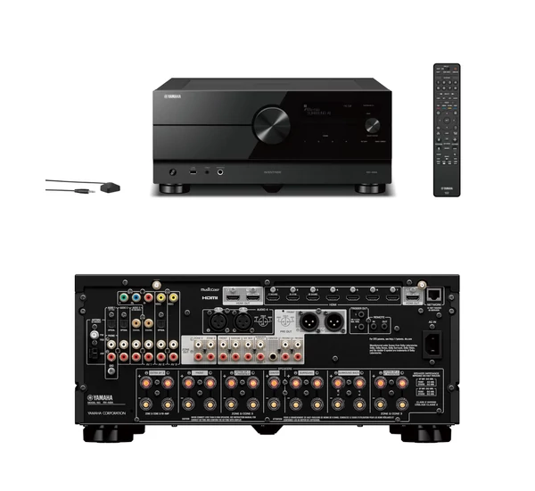Yamaha RX-A6A 9.2  DAB+ házimozi erősítő, fekete