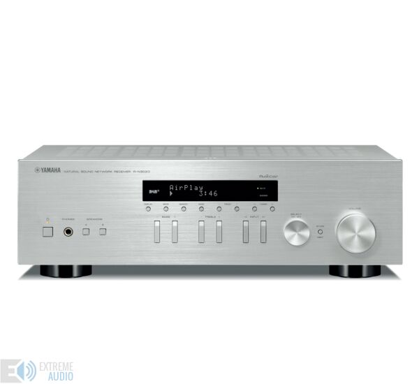 Yamaha R-N303D sztereó hálózati rádióerősítő MusicCast, ezüst