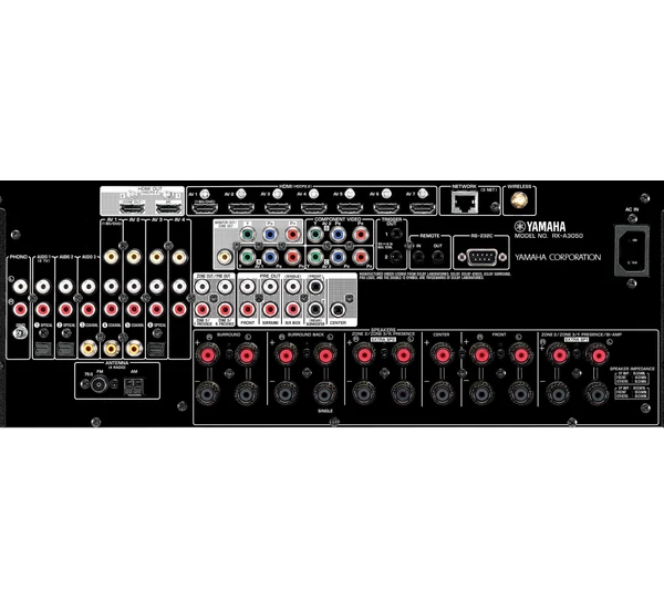 Yamaha RX-A3050 9.2 házimozi erősítő, titán
