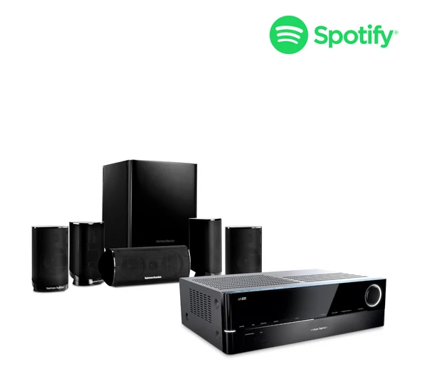 HARMAN KARDON AVR-161S + HKTS 9 5.1 házimozi szett (HD COM 1619S)