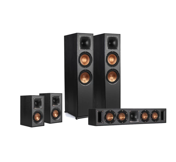 Klipsch R-820F 5.0 hangfalszett, fekete (R-820F+R-51M+R-34C)