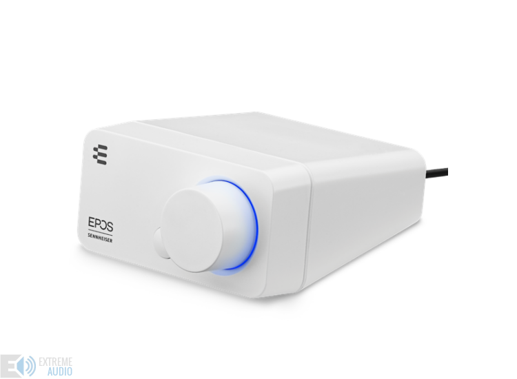 Epos-Sennheiser GSX 300 USB fejhallgató erősítő Snow Edition, fehér (Bemutató darab)