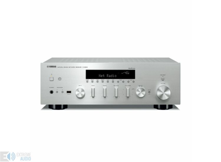 Yamaha R-N602 sztereó hálózati rádióerősítő MusicCast, ezüst