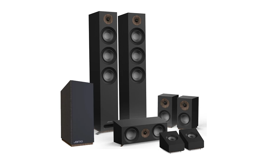 Jamo S 809 HCS 5.1.2 Dolby Atmos házimozi hangfalszett teszt
