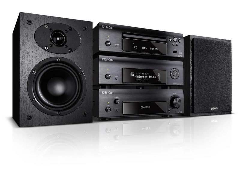 Denon DRA-DNP-DCD-SC-F109 mini Hi-Fi rendszer fekete